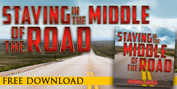 Staying In The Middle of the road banner